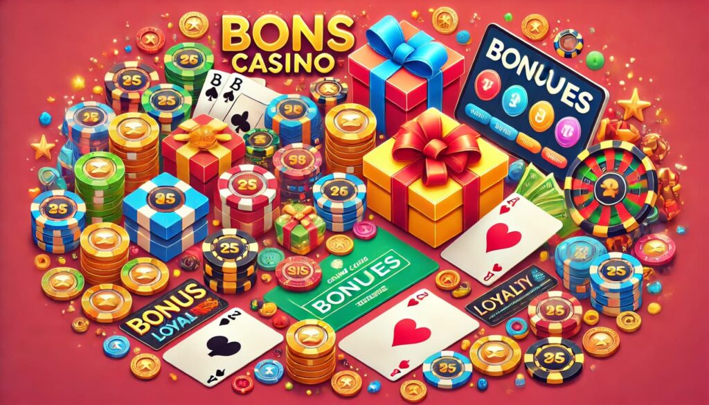 Bons casinoカジノのボーナスとロイヤルティプログラム