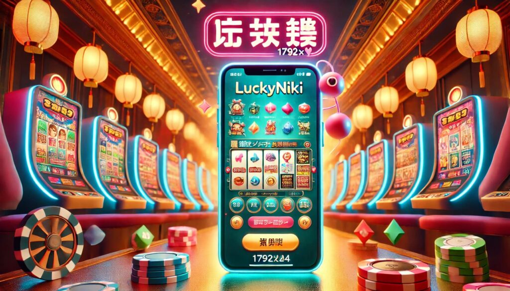 LuckyNikiオンラインカジノでのモバイルゲーム