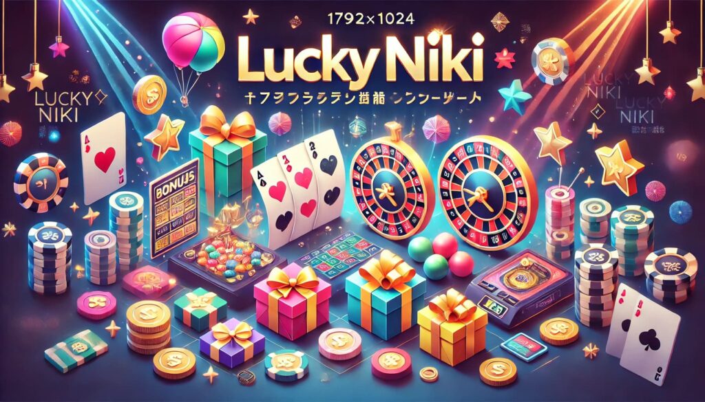 LuckyNikiカジノのボーナスとロイヤルティプログラム