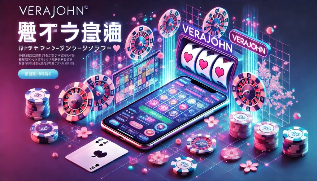 VeraJohnオンラインカジノでのモバイルゲーム
