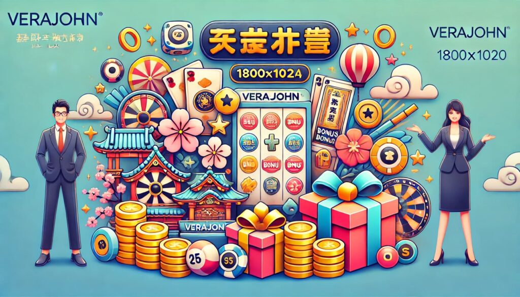 VeraJohnカジノのボーナスとロイヤルティプログラム